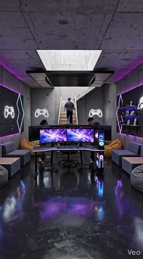 This Underground Gaming Room Will Blow Your Mind 😱