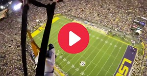 Skydive Into LSU's Tiger Stadium Alongside a U.S. Army Soldier