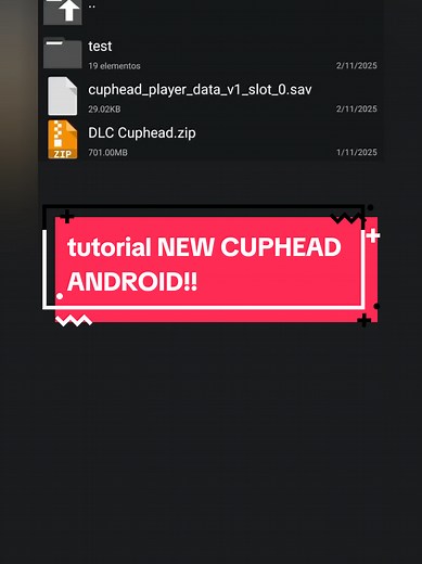 Tutorial para instalar DLC de Cuphead en Android