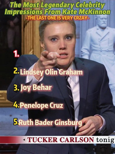 Relive kate McKinnon’s legendary impression moments #funny