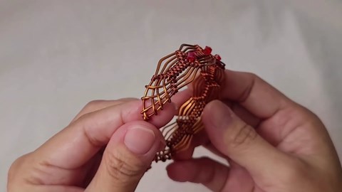 6 bracelet | basic wire wrapping techniques #jewelry #diy @LanAnhHandmade