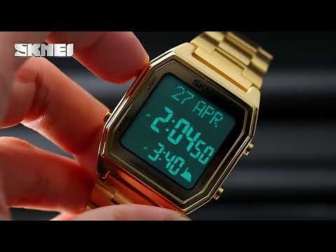 Skmei 1763 Azan watch for Helping Muslim believers to accurately grasp the time and direction