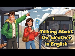 Talking About the Weather in English 🌦️ | Easy Daily Conversation Practice