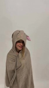 Happy Hoppy Bunny Character Towels  available in sizes 1-3yr and 3-6yr #cuddledry #bambootowel | Cuddledry | Facebook