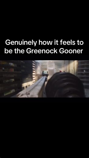 Experience of Being the Greenock Gooner