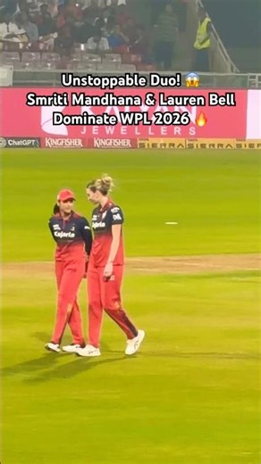 Winning Machine! 😈 Mandhana & Bell Creating History in WPL! #laurenbell #smritimandhana #tatawpl