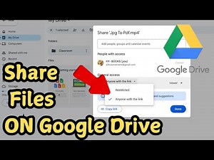 how to upload file on google drive and share link public | Google Drive File Sharing Guide