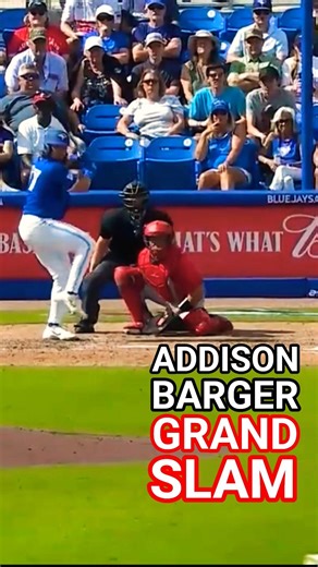 🚨 Barger UNLOADS a Grand Slam‼️ 🐦⚾💥 | 満塁ホームラン #shorts #baseball #highlights