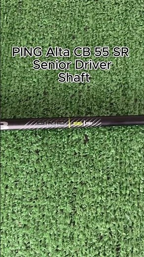 PING Alta CB 55 SR Senior Driver Shaft LEFT HANDED PING G430 G425 Adapter 45" $93.46 with CLUB15