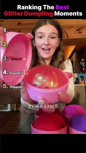 Ranking The Best Glitter Dumpling Unboxing moments ✨ #shorts #unboxing