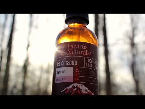 Lazarus Naturals CBG/CBD Full Spectrum Tincture Review
