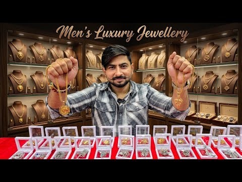 Men's Jewellery Collection 2026: Gold Chains & Lockets 🔥 | लड़कों की सबसे बेहतरीन ज्वेलरी