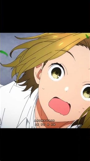 Miyamura runs for egg time #horimiya #anime #animeedit #animeedits