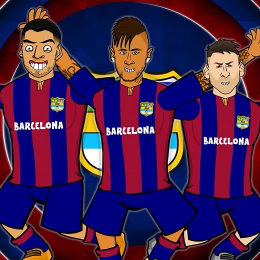 MSN The Remake Song by 442oons: Messi, Suarez, Neymar