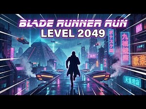 🦾 BLADE RUNNER EDITION: Cyberpunk Rooftop Warm-up | NEON FLOW POV