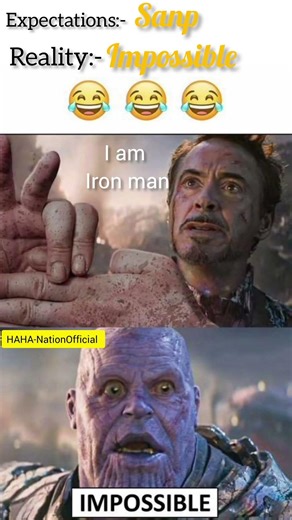 Iron man rocks ☠️ Thanos socks🤯