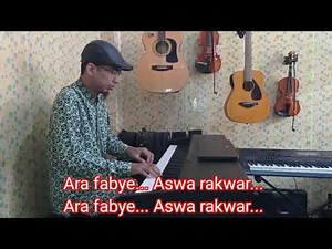 Apuse - Lagu daerah Papua (karaoke+lirik) Do= G mayor. Live piano karaoke version