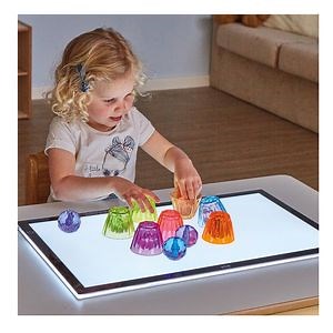 Ultra Bright Kids LED Light Panel in Home Learning Supplies for Sensory Play
