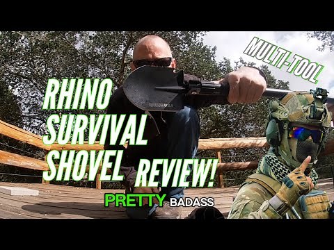 Rhino USA Survival Shovel: In-Depth Review & Testing (2024 Update)!