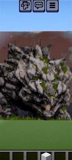 This Shouldn't Exist Rhyhorn Minecraft #rhyhorn #pokemon #pixelart #minecraftshorts