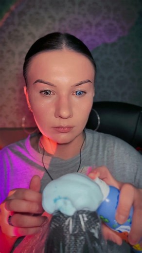 Foam ASMR on Microphone 🎤🫧 So Satisfying #shorts