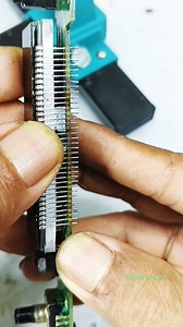 Installing the display screen #install #display #solderings #jobs #electronic #repair | Suyadi Maya Tehnic