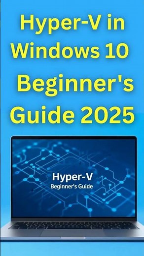 Hyper-V in Windows 10 Explained! 💻 | Beginner's Guide 2025