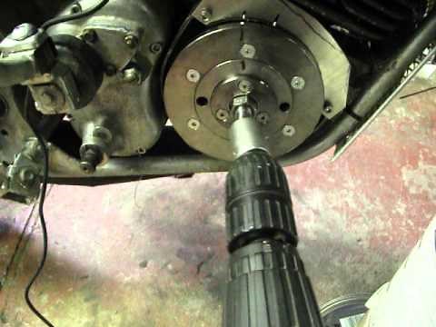 TIMING CHECK ON TWO STROKE ELECTRONIC IGNITION OR POINTS. HOW TO SEE IF ITS WORKING