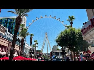 High Roller Observation Wheel 4K On-Ride POV | Las Vegas Nevada (2024)