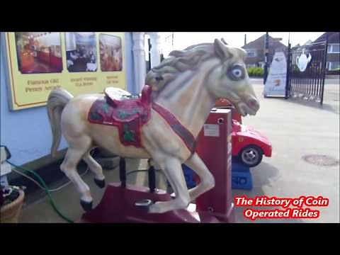 1980s Coin Operated Horse Kiddie Ride - Derby Horse