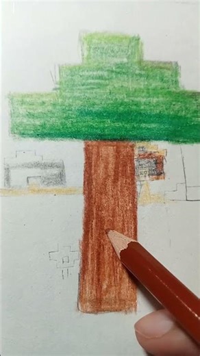 “I Built the ULTIMATE Minecraft village drawing!"