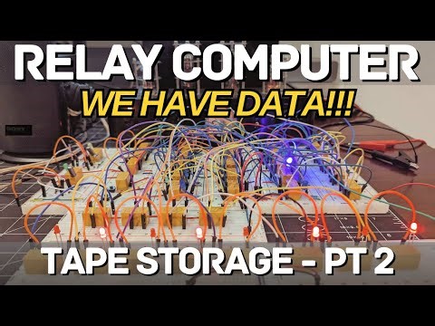 Relay Computer - Tape Storage (Part II)