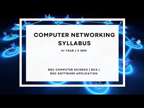 Computer Networking | Madras University syllabus | important topics