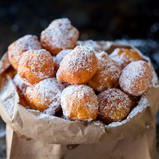 3.1M views · 152 reactions | The Easiest Italian Donuts? YES!! NEW RECIPE: https://natashaskitchen.com/zeppole-recipe/ | NatashasKitchen.com | Facebook
