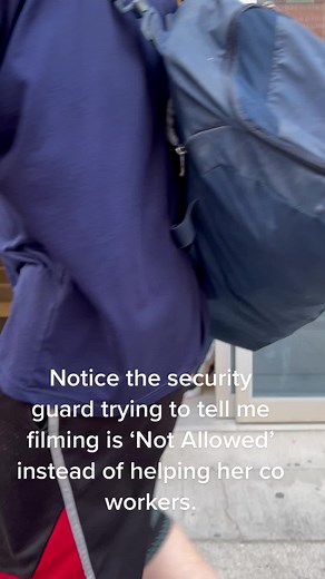 Notice the security guard trying to tell me filming is ‘Not Allowed’ instead of helping her co workers. #ahoplifting #lcbo #toronto #internetelvis