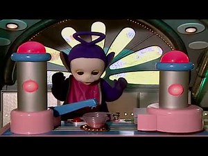 Teletubbies Be Careful Tinky Winky before the tip toe dance 1st version and tubby bye bye US version