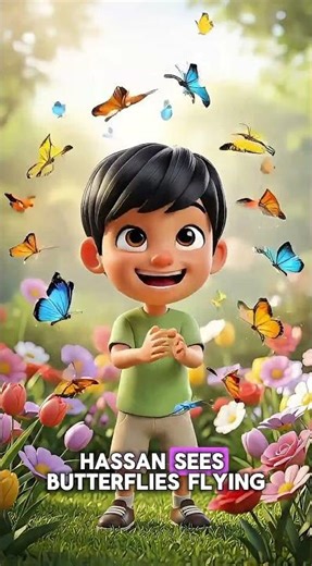 Hassan Helps in the Garden | Best for A1 Learner’s English