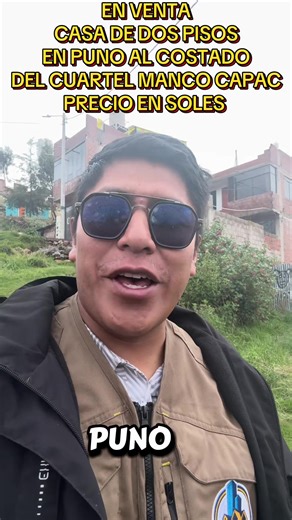 Casa de dos pisos en Puno junto al cuartel Manco Capac