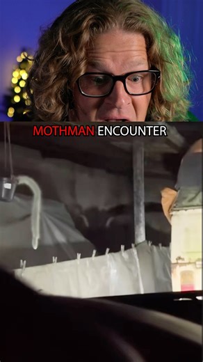 MOTHMAN Captured on camera!? 😱 #scary #shorts #ghost #paranormal