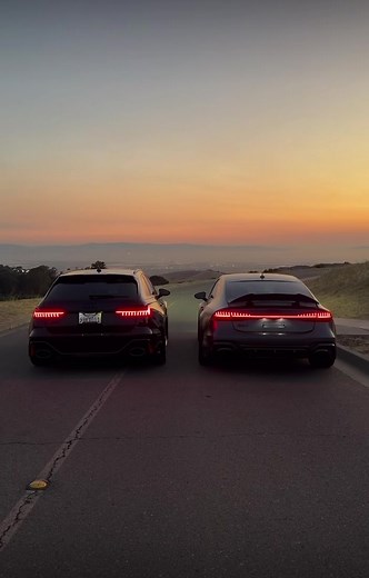 Audi Rs6 vs Rs7 - Intense Car Showdown