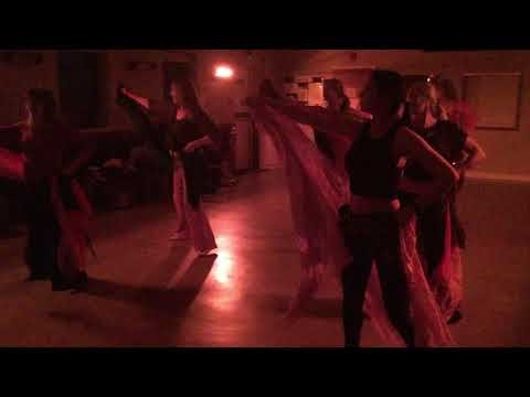 The Sea Gypsies belly Dance rehearsal