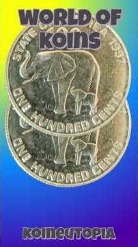 World coin hunting -1997 Eritrea 100 Cent coin