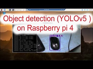 YOLOv5 object detection on Raspberry pi 4