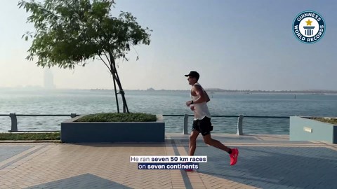 Fastest ultra marathon on each continent: Christian Johnson's record