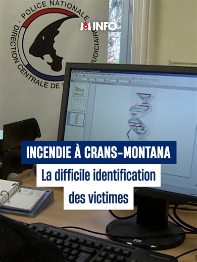 L’identification des victimes de l'incendie de Crans-Montana s’annonce longue et douloureuse pour les équipes médico-légales. La présence de ressortissants de plusieurs nationalités, difficulté de prélèvement d'empreintes digitales... Les raisons sont nombreuses. #m6info #sinformersurtiktok