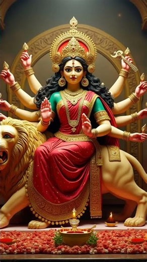 Jai Durga Matha 🙏🙏🪔#durgamata #durgamaa #durgapuja #durgabhakti #durgabhajan #sanatandharma