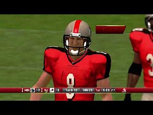 All-Pro Football 2K8 Xbox 360 Gameplay - Minneapolis Werewolf's vs New Jersey Assassins