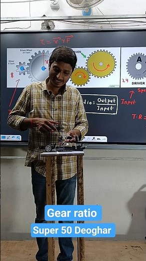 Gear ratio | physics practical