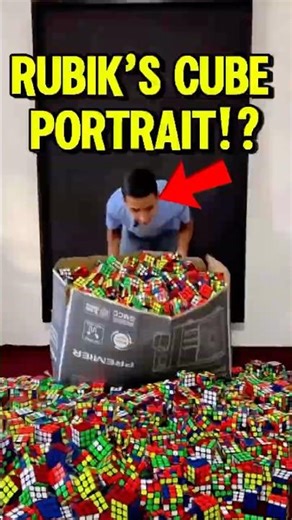 Rubik’s Cube Art That Will Blow Your Mind 😲🎨