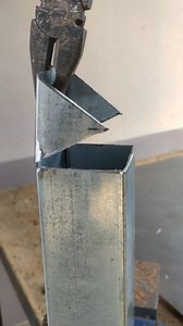 easy way to close a square tube without welding #welding #fabrication #metalwork #diy #welder | KuanZu Dhyo Vanhoutten